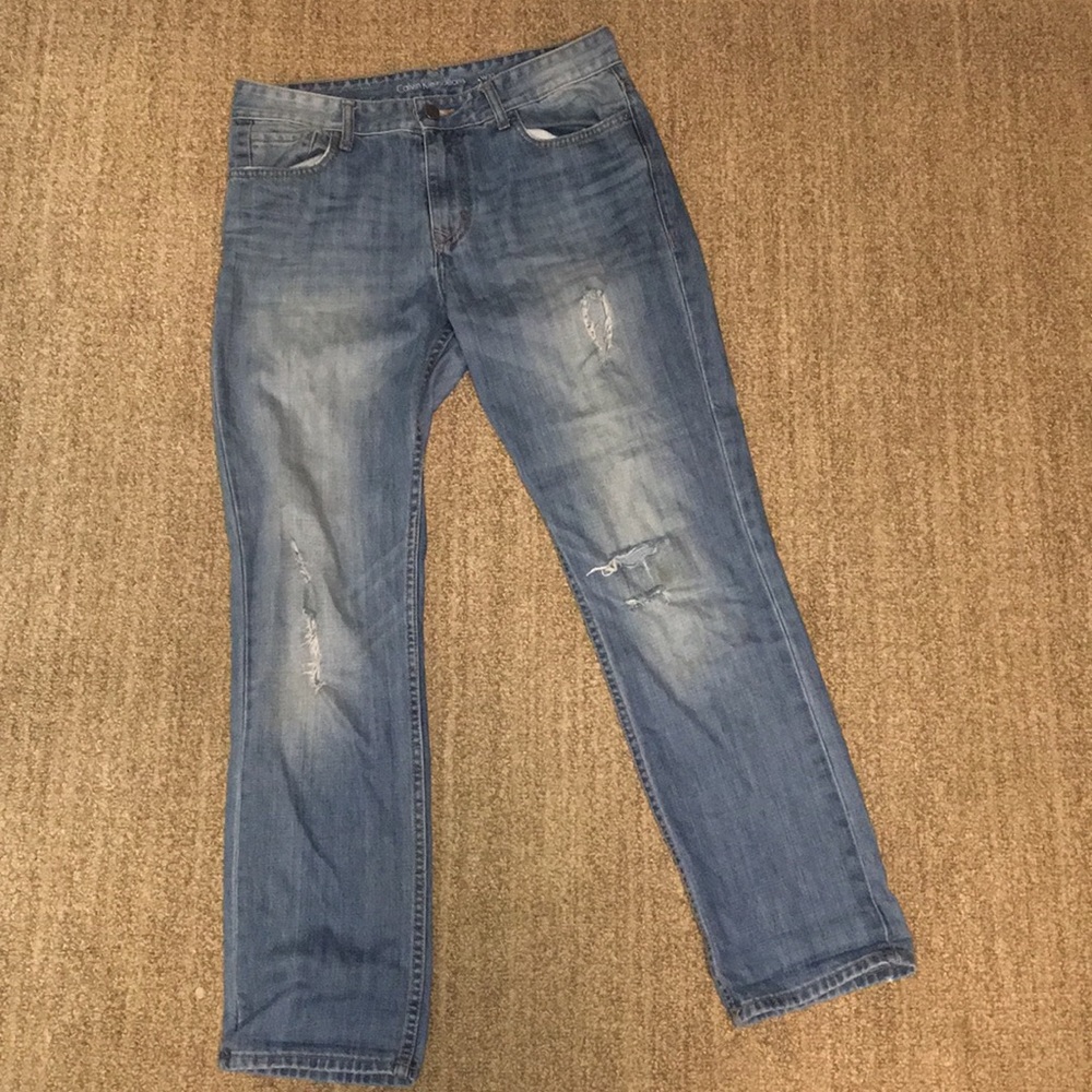 Slim Straight Jeans (Calvin Klein Jeans)